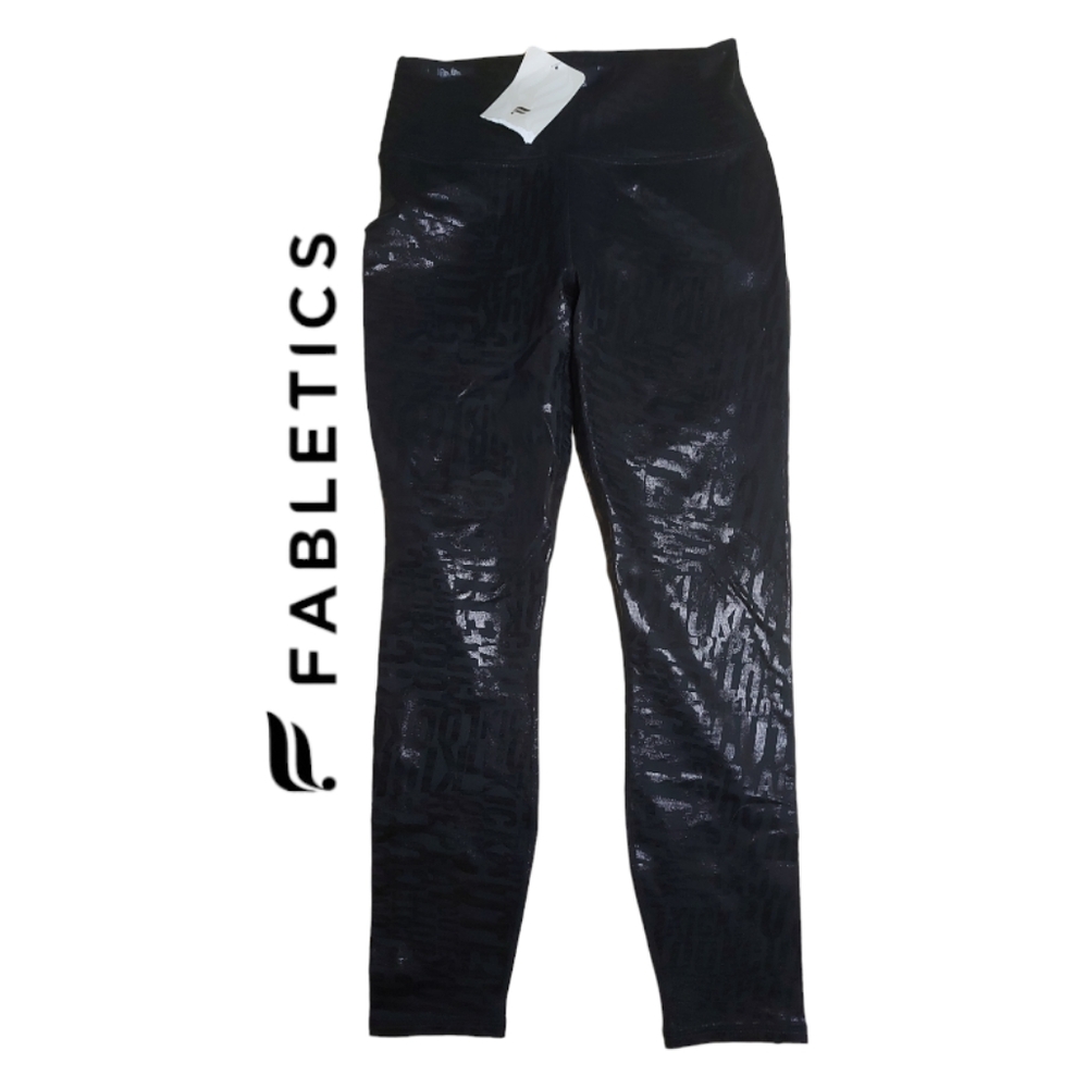NWT Fabletics High Waisted Printed Leggings